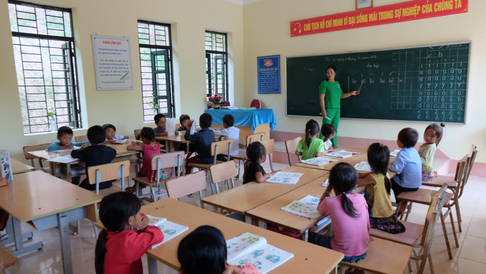 Ảnh minh họa: Lớp học tại trường tiểu học Nacosa Ảnh minh họa: Lớp học tại trường tiểu học Nacosa