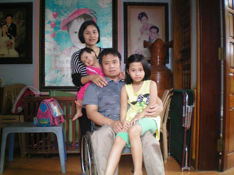 Gia đình luôn là nguồn động viên lớn với Thầy Tuấn Gia đình luôn là nguồn động viên lớn với Thầy Tuấn