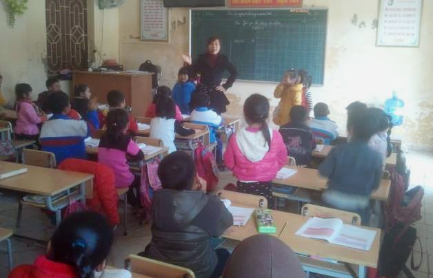 Tiết học kỹ năng sống diễn ra trong phòng học. Ảnh: Apolloedu.vn Tiết học kỹ năng sống diễn ra trong phòng học. Ảnh: Apolloedu.vn