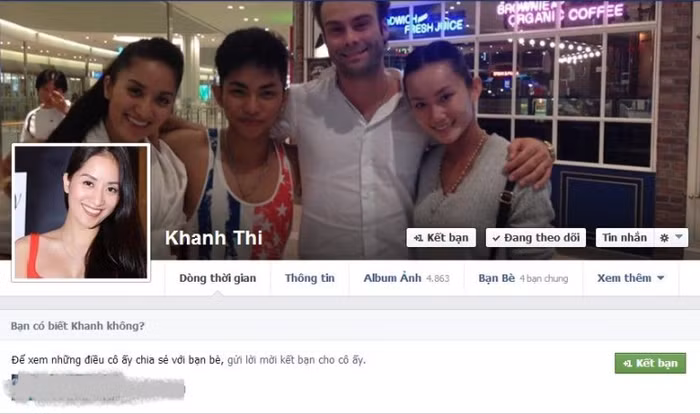 Cô thay đổi ảnh đại diện và hình nền vui vẻ hơn so với trước đó