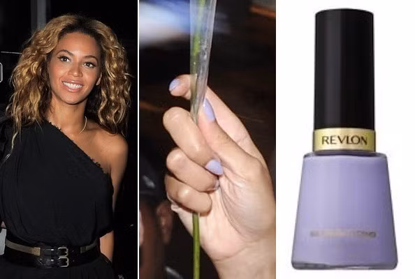 Beyonce Knowles là một trong số Sao nữ cực chăm chút cho nail của mình, cô chọn màu tím nhạt của hãng Revlon để đôi tay thêm đẹp. Beyonce Knowles là một trong số Sao nữ cực chăm chút cho nail của mình, cô chọn màu tím nhạt của hãng Revlon để đôi tay thêm đẹp.