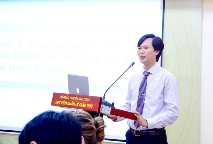 Tiến sĩ Hoàng Trung Học, chuyên gia Tâm lý học trường học, Trưởng khoa Tâm lý - Giáo dục, Học viện Quản lý giáo dục. Ảnh: Nhân vật cung cấp. Tiến sĩ Hoàng Trung Học, chuyên gia Tâm lý học trường học, Trưởng khoa Tâm lý - Giáo dục, Học viện Quản lý giáo dục. Ảnh: Nhân vật cung cấp.