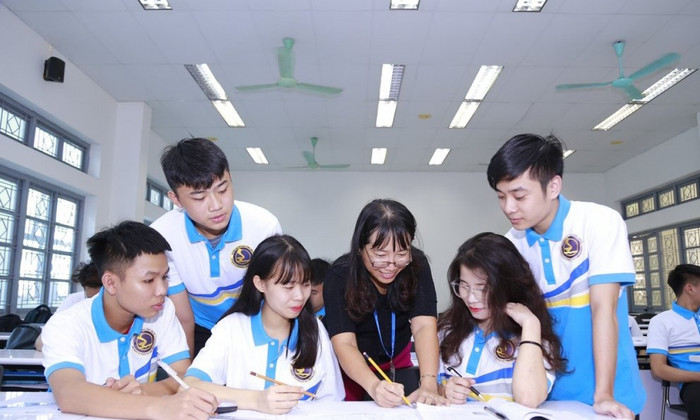 Sinh viên Trường Đại học Giao thông vận tải. Ảnh: website nhà trường Sinh viên Trường Đại học Giao thông vận tải. Ảnh: website nhà trường