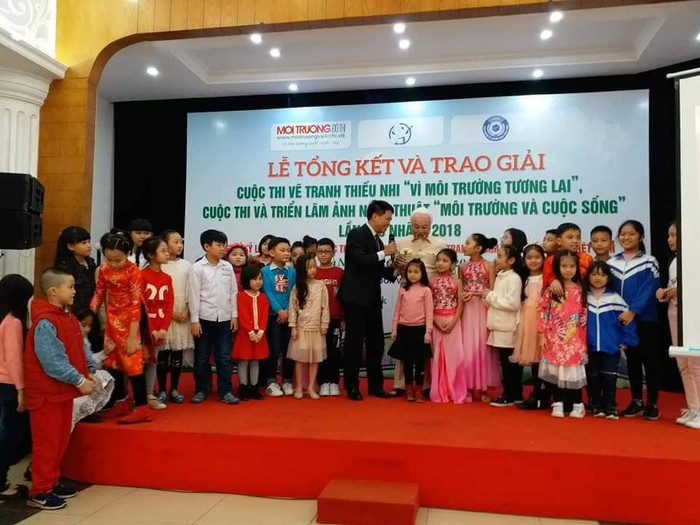 Cuộc thi thu hút rất đông các em nhỏ từ mọi miền tổ quốc tham gia. Ảnh: T.Q Cuộc thi thu hút rất đông các em nhỏ từ mọi miền tổ quốc tham gia. Ảnh: T.Q