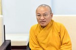 Thượng tọa Thích Nhật Từ. (Ảnh: H.L) Thượng tọa Thích Nhật Từ. (Ảnh: H.L)