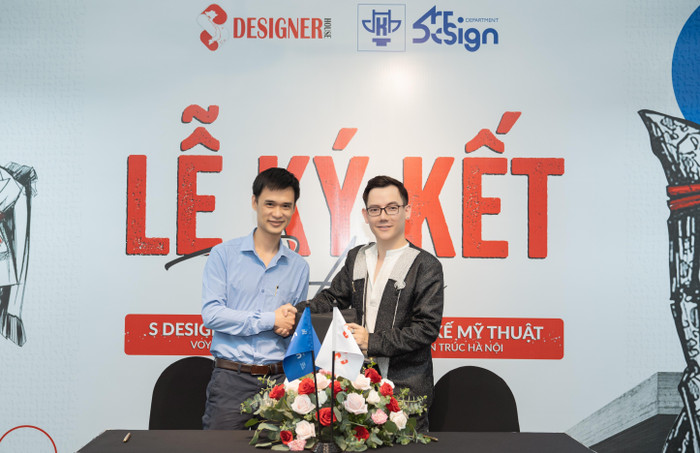 Lễ ký kết hợp tác chiến lược giữa S Designer House và Trường Đại học Kiến trúc Hà Nội.