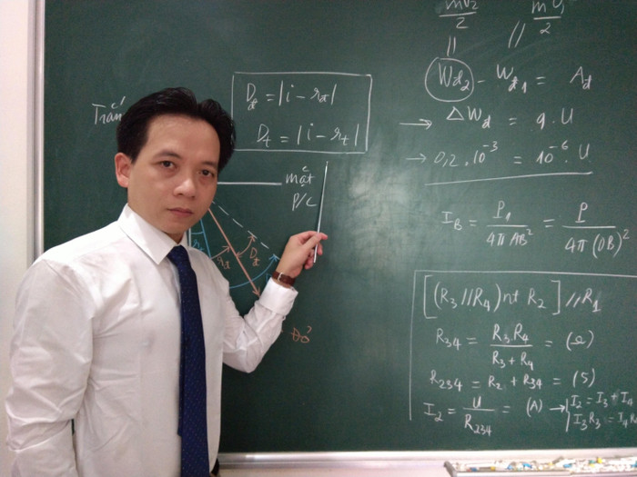 Thầy Nguyễn Quốc Huy. Ảnh: NVCC Thầy Nguyễn Quốc Huy. Ảnh: NVCC