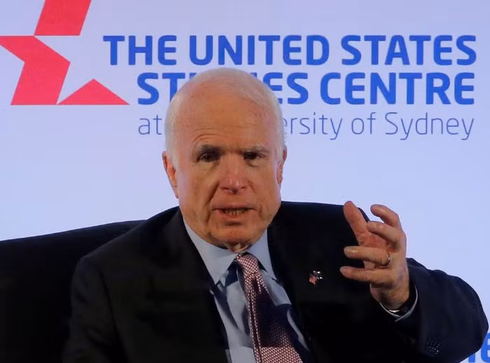 Cố Thượng nghị sĩ John McCain, ảnh: Reuters.