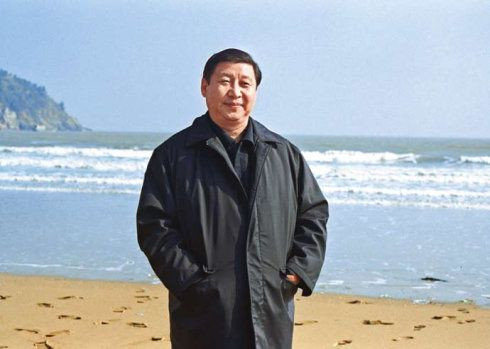 Ông Tập Cận Bình tại Bắc Đới Hà.