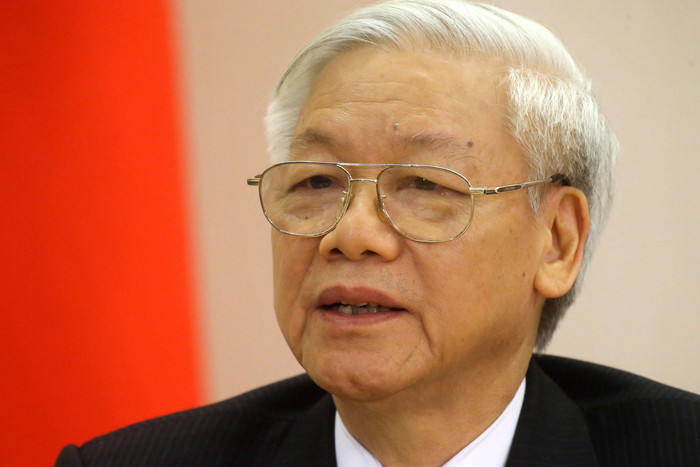 Tổng bí thư Nguyễn Phú Trọng. Ảnh: Bloomberg. Tổng bí thư Nguyễn Phú Trọng. Ảnh: Bloomberg.