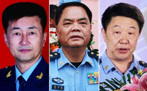 Từ trái qua phải: Phạm Kiêu Tuấn, Triệu Dĩ Lương, Vu Trung Phúc. Ảnh: SCMP. Từ trái qua phải: Phạm Kiêu Tuấn, Triệu Dĩ Lương, Vu Trung Phúc. Ảnh: SCMP.