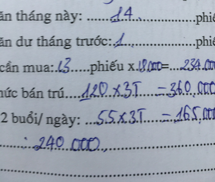 Cô Trần Thị Nga – Hiệu trưởng Trường Tiểu học Nguyễn Trãi cho biết: “Việc thực hiện thu tiền học buổi 2 là thực hiện theo quyết định chung của Ủy ban Nhân dân thành phố ban hành". Ảnh độc giả cung cấp. Cô Trần Thị Nga – Hiệu trưởng Trường Tiểu học Nguyễn Trãi cho biết: “Việc thực hiện thu tiền học buổi 2 là thực hiện theo quyết định chung của Ủy ban Nhân dân thành phố ban hành". Ảnh độc giả cung cấp.