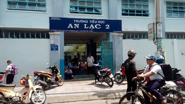 Trường Tiểu học An Lạc 2. (Ảnh: H.L)