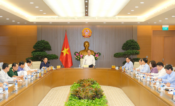 Thủ tướng nhấn mạnh tinh thần phải tạo ấn tượng tốt đẹp về hình ảnh Việt Nam thông qua WEF ASEAN lần này tại Hà Nội. (ẢNh: VGP) Thủ tướng nhấn mạnh tinh thần phải tạo ấn tượng tốt đẹp về hình ảnh Việt Nam thông qua WEF ASEAN lần này tại Hà Nội. (ẢNh: VGP)