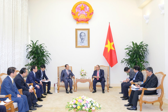 Quang cảnh buổi tiếp. (Ảnh: VGP) Quang cảnh buổi tiếp. (Ảnh: VGP)