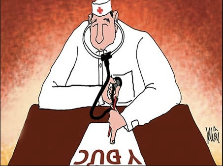 Y đức của một số người đã bị phủ mờ bời đồng tiền? (Ảnh minh họa: Khiêu) Y đức của một số người đã bị phủ mờ bời đồng tiền? (Ảnh minh họa: Khiêu)