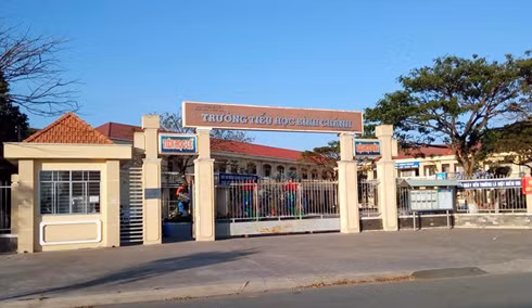 Trường Tiểu học Bình Chánh. (Ảnh: H.L) Trường Tiểu học Bình Chánh. (Ảnh: H.L)