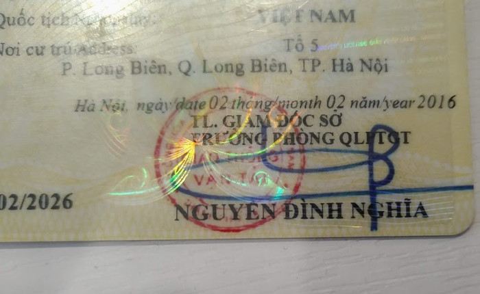 Giấy phép lái xe do người của ngành giao thông cấp, chẳng lẽ Bộ trưởng không tin cấp dưới của mình? (Ảnh: LC)