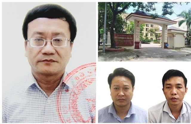 Các đối tượng gian lận tại Hòa Bình (Ảnh: VP) Các đối tượng gian lận tại Hòa Bình (Ảnh: VP)