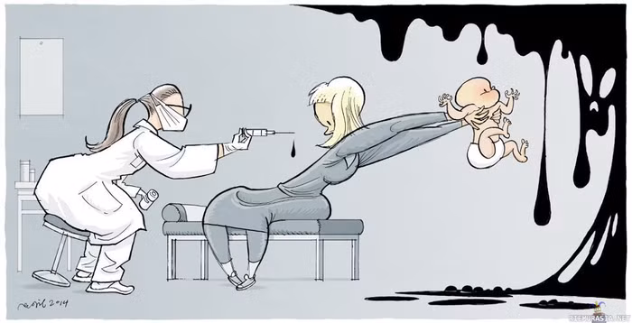 Nhiều nước đã coi việc không tiêm chủng cho trẻ em là hành vi vi phạm pháp luật (Ảnh minh họa, nguồn tri thức trẻ)