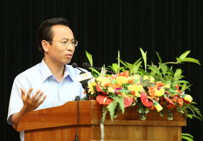 Bí thư Thành ủy Đà Nẵng Nguyễn Xuân Anh: "Quan điểm Đà Nẵng là không phân biệt, kỳ thị khách Tàu hay khách Tây". Ảnh: H.T Bí thư Thành ủy Đà Nẵng Nguyễn Xuân Anh: "Quan điểm Đà Nẵng là không phân biệt, kỳ thị khách Tàu hay khách Tây". Ảnh: H.T