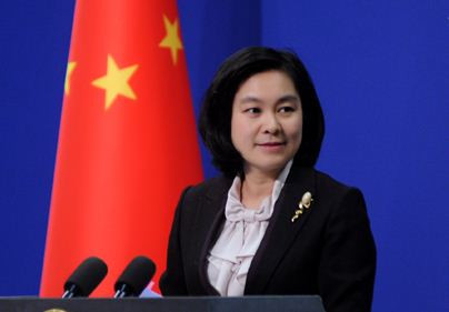 Bà Hoa Xuân Oánh, người phát ngôn Bộ Ngoại giao Trung Quốc. Bà Hoa Xuân Oánh, người phát ngôn Bộ Ngoại giao Trung Quốc.