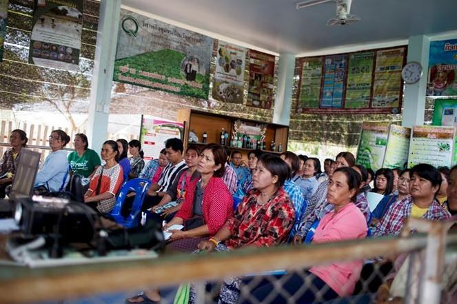 Nông dân Thái Lan học kỹ thuật “nông nghiệp mới”. Ảnh: Bloomberg. Nông dân Thái Lan học kỹ thuật “nông nghiệp mới”. Ảnh: Bloomberg.