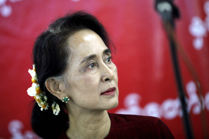 Bà Aung San Suu Kyi, ảnh: EPA. Bà Aung San Suu Kyi, ảnh: EPA.