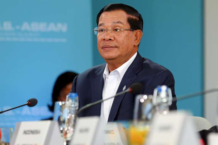 Thủ tướng Campuchia Hun Sen, ảnh: Reuters.