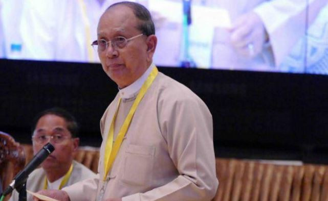 Cựu Tổng thống Thein Sein – người đóng góp rất lớn trong việc giữ vững chủ quyền quốc gia, dù đảng của ông phải nhường lại vũ đài chính trị. Ảnh: BBC. Cựu Tổng thống Thein Sein – người đóng góp rất lớn trong việc giữ vững chủ quyền quốc gia, dù đảng của ông phải nhường lại vũ đài chính trị. Ảnh: BBC.