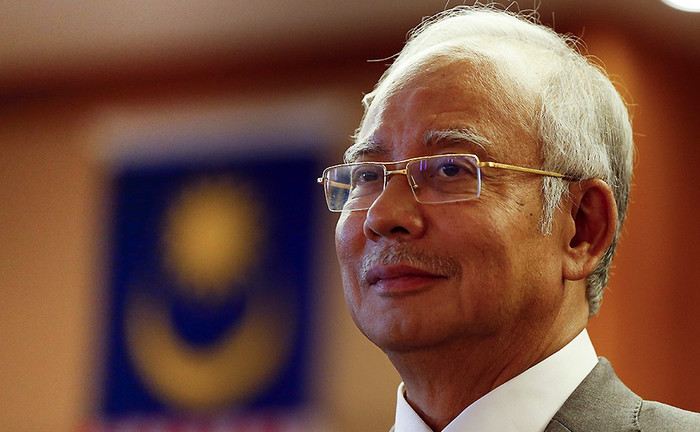 Chủ tịch đảng UMNO, đương kim Thủ tướng Malaysia Najib Razak, ảnh: AP. Chủ tịch đảng UMNO, đương kim Thủ tướng Malaysia Najib Razak, ảnh: AP.