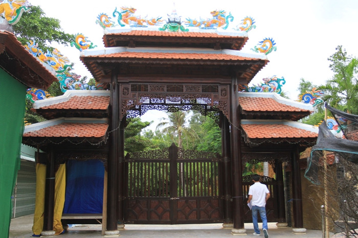 Đà Nẵng quyết tháo dỡ biệt phủ xây trái phép trên núi Hải Vân của đại gia vàng!. Ảnh Thùy Linh