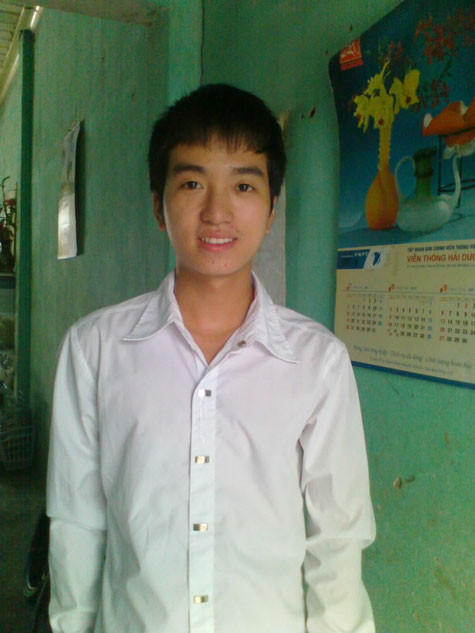 Hoàng Văn Cường, thủ khoa ĐH Giao thông vận tải. Hoàng Văn Cường, thủ khoa ĐH Giao thông vận tải.