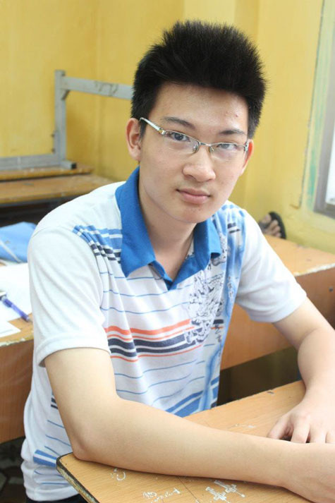 Nguyễn Trần Thành Danh, thủ khoa Đại học ngoại thương. Nguyễn Trần Thành Danh, thủ khoa Đại học ngoại thương.