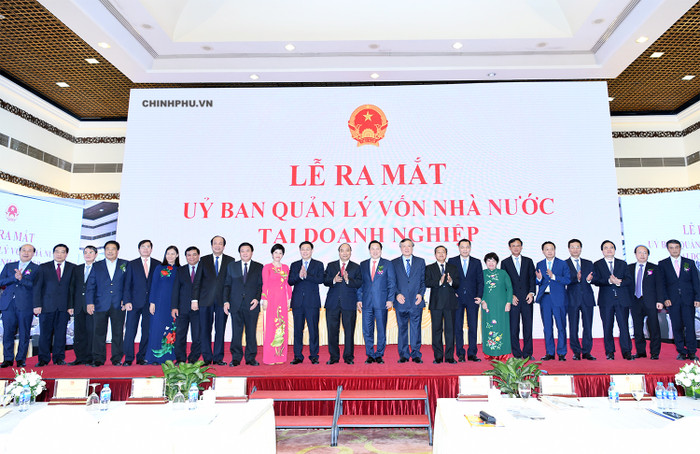 Quang cảnh lễ ra mắt Ủy ban. Ảnh: VGP Quang cảnh lễ ra mắt Ủy ban. Ảnh: VGP