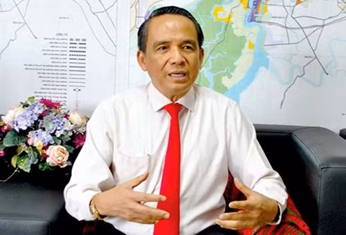 Ông Lê Hoàng Châu, Chủ tịch Hiệp hội Bất động sản Thành phố Hồ Chí Minh. (Ảnh: Nhà báo và Công luận)