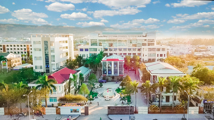 Toàn cảnh Trường Đại học Sư phạm - Đại học Đà Nẵng. Ảnh: website nhà trường 00.jpg
