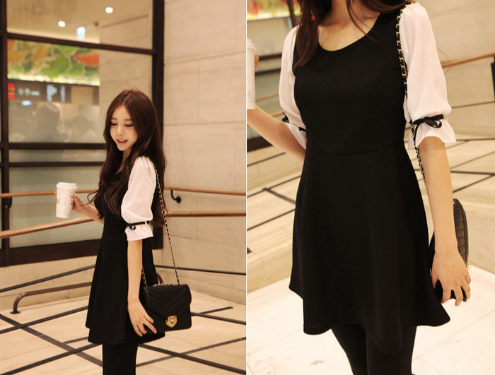 Mẫu váy này thật đáng yêu với phần tay điệu đà có độ dài vừa phải và thắt nơ tạo độ bồng. Xem thêm: Bộ sưu tập váy xinh chào hè 2012 / Phong cách thờit trang Hồ Ngọc Hà Mẫu váy này thật đáng yêu với phần tay điệu đà có độ dài vừa phải và thắt nơ tạo độ bồng. Xem thêm: Bộ sưu tập váy xinh chào hè 2012 / Phong cách thờit trang Hồ Ngọc Hà