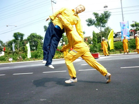 Tập huấn an toàn lao động ở PV GAS Tập huấn an toàn lao động ở PV GAS