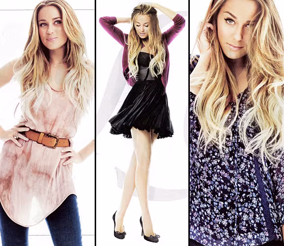 Chất liệu voan mỏng khiến Lauren Conrad trong dịu dàng, nữ tính và quyến rũ hơn.