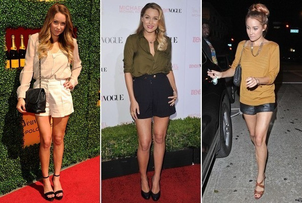 Quần soóc để dành cho những hoạt động sự kiện hay dạo phố đều là chuyện nhỏ với Lauren Conrad, cô nàng rất khéo léo chọn áo sơ mi cùng quần ngắn để vẫn trẻ trung mà trang trọng, hay thật khỏe khoắn khi dạo phố cùng áo phông lửng tay.