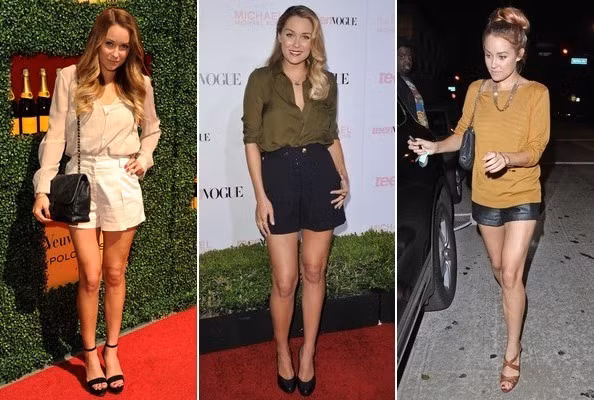 Quần soóc để dành cho những hoạt động sự kiện hay dạo phố đều là chuyện nhỏ với Lauren Conrad, cô nàng rất khéo léo chọn áo sơ mi cùng quần ngắn để vẫn trẻ trung mà trang trọng, hay thật khỏe khoắn khi dạo phố cùng áo phông lửng tay.