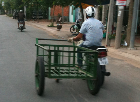 Chụp trên đường Nguyễn Tất Thành, thị xã Sa Đéc, tỉnh Đồng Tháp. Ảnh: Đinh Anh Tuấn. Chụp trên đường Nguyễn Tất Thành, thị xã Sa Đéc, tỉnh Đồng Tháp. Ảnh: Đinh Anh Tuấn.