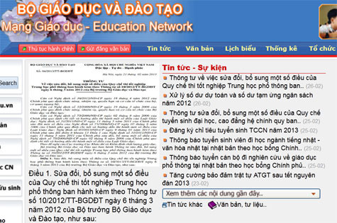 Hiện trạng này được giữ nguyên đến khoảng 5h sáng nay, 4/3/2013. Ảnh: Giaoduc.net.vn