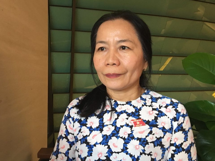 Đại biểu Tăng Thị Ngọc Mai. Ảnh: Huyền Nguyễn Đại biểu Tăng Thị Ngọc Mai. Ảnh: Huyền Nguyễn