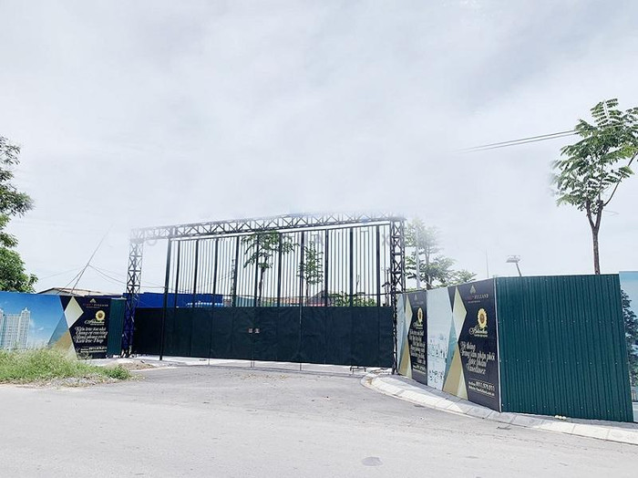 Khu đất đấu giá dự án Xây dựng hạ tầng kỹ thuật khu đấu giá quyền sử dụng đất phía Đông Nam thôn Cổ Dương, xã Tiên Dương, huyện Đông Anh, Hà Nội. Ảnh: KN