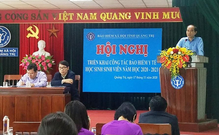 Hội nghị triển khai công tác bảo hiểm y tế học sinh, sinh viên năm học 2020 - 2021 ở Quảng Trị. Hội nghị triển khai công tác bảo hiểm y tế học sinh, sinh viên năm học 2020 - 2021 ở Quảng Trị.