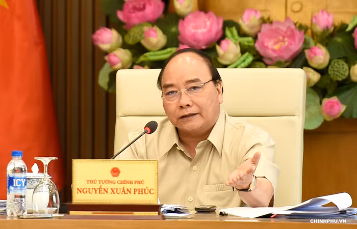 Thủ tướng chủ trì cuộc họp. (Ảnh: VGP) Thủ tướng chủ trì cuộc họp. (Ảnh: VGP)