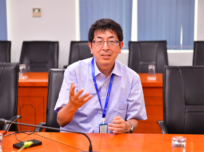 Ông Aramaki Satoshi, đại diện Tập đoàn ENEOS/ERI (Nhật Bản) phát biểu tại buổi làm việc. 3 (14).jpg