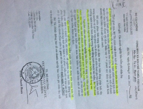 Bộ Tài chính đã có văn bản nghiêm cấm những việc làm mà Sở Giáo dục và Bảo việt Hải Dương đang thực hiện. Bộ Tài chính đã có văn bản nghiêm cấm những việc làm mà Sở Giáo dục và Bảo việt Hải Dương đang thực hiện.